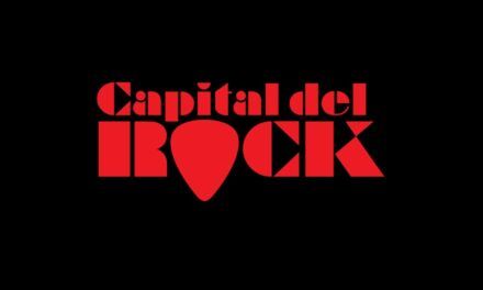 Logotipo-Stencil para el proyecto Capital del Rock